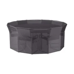 AEROCOVER - Housse de protection respirante pour table de jardin pour table ø200xh85 cm