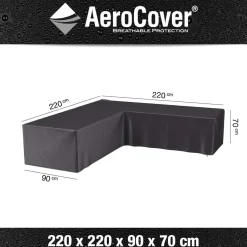 AEROCOVER - Housse de protection respirante pour ensemble de mobilier extérieur pour ensembl