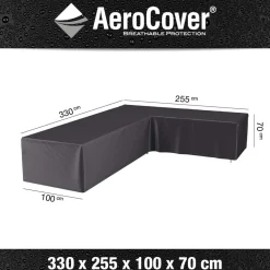 AEROCOVER - Housse de protection respirante pour ensemble de mobilier extérieur pour ensembl