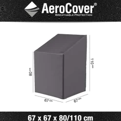 AEROCOVER - Housse de protection respirante pour pile de chaises de jardin
