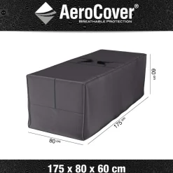 AEROCOVER - Housse de protection respirante pour bac à coussins pour bac à coussins 175x80xh