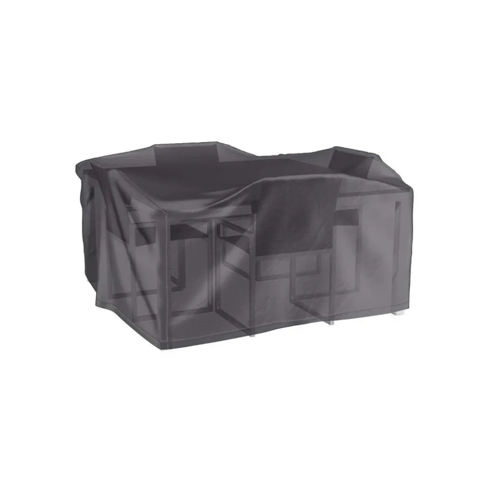 AEROCOVER - Housse de protection respirante pour table de jardin pour table 160x150xh85 cm