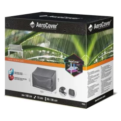 AEROCOVER - Housse de protection respirante pour banc de jardin pour banc 160x75x65/85 cm
