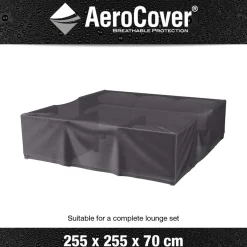 AEROCOVER - Housse de protection respirante pour ensemble de mobilier extérieur pour ensembl