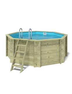ALTANKA - Piscine en bois coral 3,25x3,25 - h.1,18 m autoportante - bas7301osp - altanka