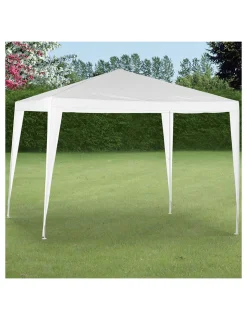 AMBIANCE - Tente blanche spéciale pour les fêtes mesures 300x300cm - ambiance
