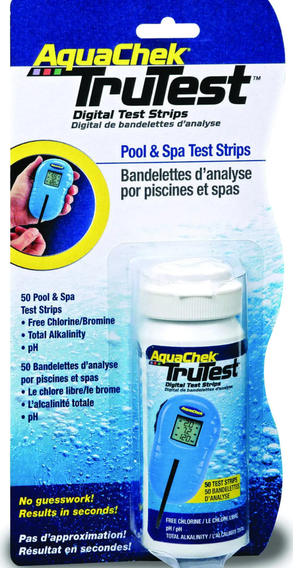 AQUACHEK - Aquachek recharge 50 bandelettes test pour le lecteur trutest - aquatrutest