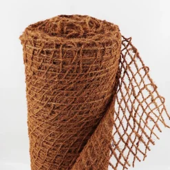 AQUAGART - 30 m filet anti-érosion, 1 m de large, liner pour bassin de jardin, natte en fibre de coco 450 g
