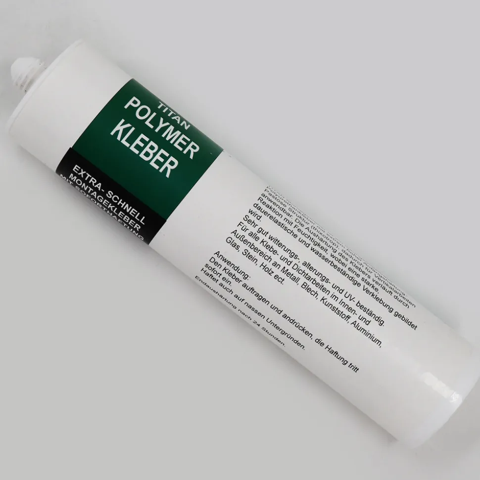 AQUAGART - 3 x colle, natte de bordure de bassin, bâche gravillonnée, filet anti-érosion pour le film de bassin 290 ml, blanc