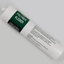 AQUAGART - 2 x colle, natte de bordure de bassin, bâche gravillonnée, filet anti-érosion pour le film de bassin 290 ml, blanc