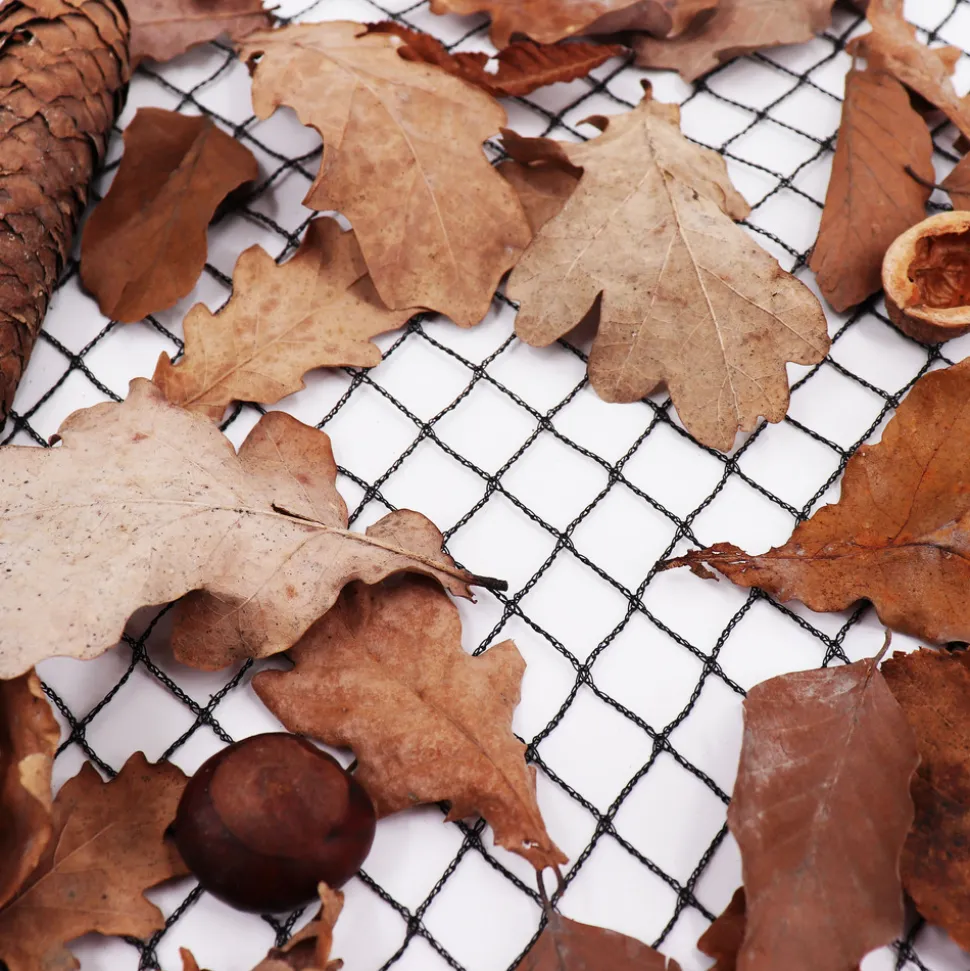 AQUAGART - Filet de bassin 40 m x 20 m, noir, filet d’étang à poisson, filet à feuilles, filet, filet de protection contre les oiseaux, robuste