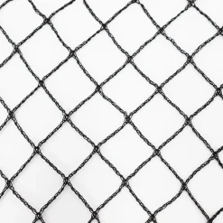 AQUAGART - Filet de bassin 16 m x 16 m, noir, filet d’étang à poisson, filet à feuilles, filet, filet de protection contre les oiseaux, robuste