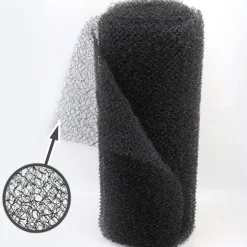 AQUAGART - Tapis de berge 7m x 1m épaisseur 20mm uv stabil tapis de berge noir
