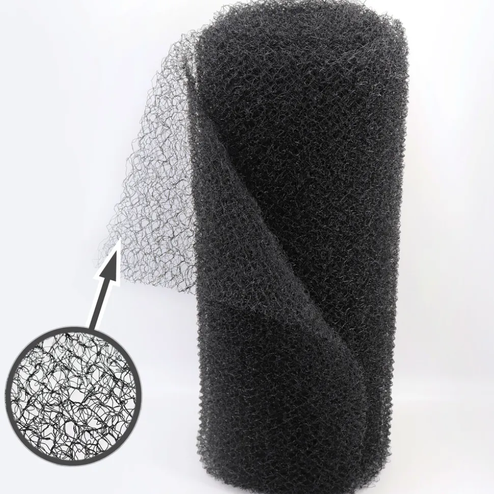 AQUAGART - Tapis de berge 45m x 1m épaisseur 20mm uv stabil tapis de berge noir