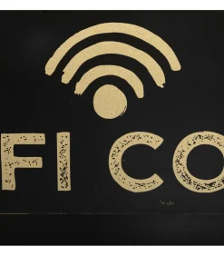 ATMOSPHERA - Plaque mémo pour wifi code 35 x 22 cm