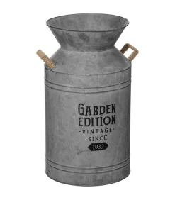 ATMOSPHERA - Pot à lait décoratif en zinc h 48 cm