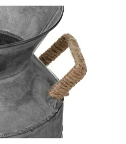 ATMOSPHERA - Pot à lait décoratif en zinc h 48 cm