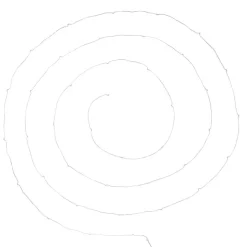 ATMOSPHERA CREATEUR D'INTERIEUR - Guirlandes - 40 micro led - argent et blanc - l400 cm