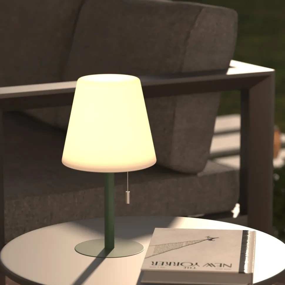 ATMOSPHERA CREATEUR D'INTERIEUR - Lampe extéreure "zack" h30cm vert olive