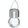 ATMOSPHERA CREATEUR D'INTERIEUR - Suspension "marty" - verre - argent - d6 cm