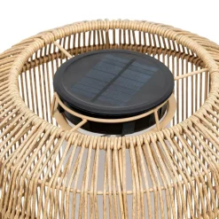 ATMOSPHERA CREATEUR D'INTERIEUR - Lampadaire d extérieur solaire "loise" beige h78cm