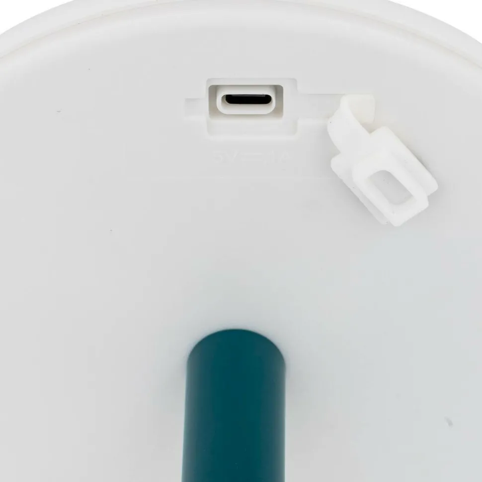 ATMOSPHERA CREATEUR D'INTERIEUR - Lampe usb d extérieurled "zack" bleu canard h30cm
