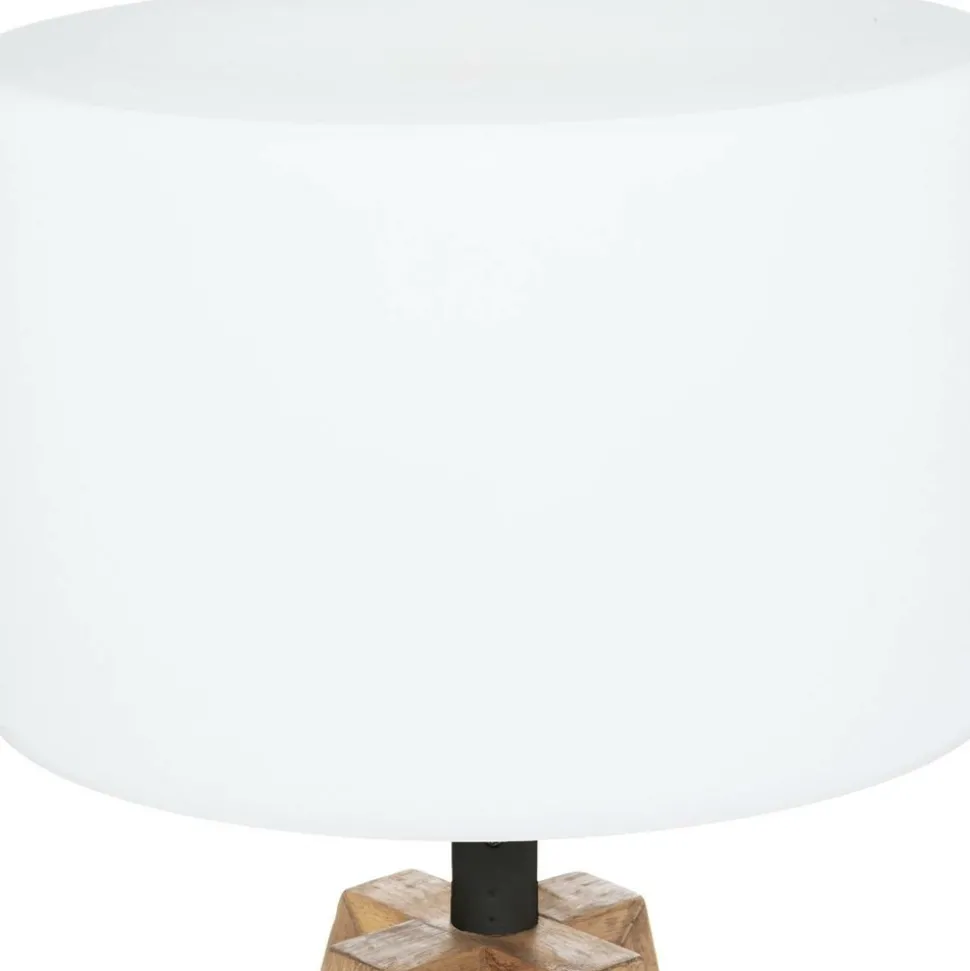 ATMOSPHERA CREATEUR D'INTERIEUR - Lampes à poser d'extérieur "matia" - bois d'acacia - marron caramel - h59 cm