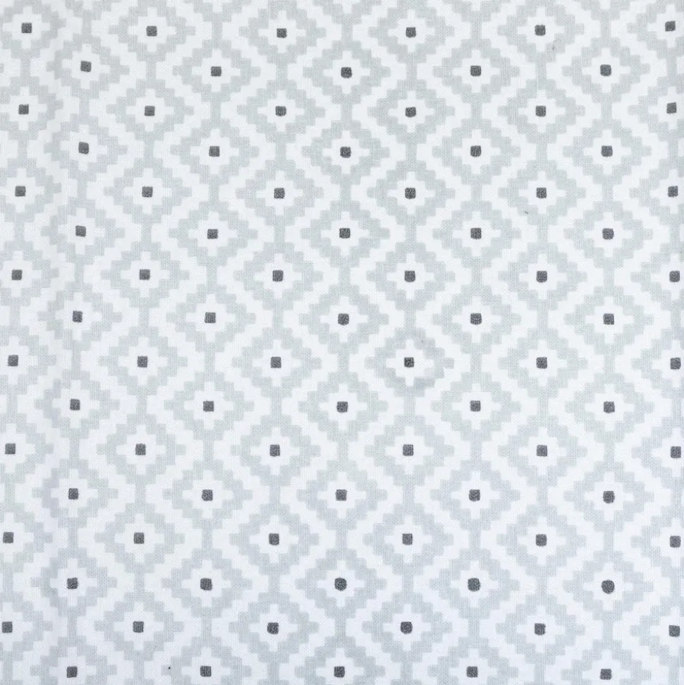 ATMOSPHERA CREATEUR D'INTERIEUR - Tablier imprimé "etnik" - gris - coton 60x80 cm