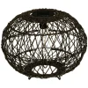 ATMOSPHERA CREATEUR D'INTERIEUR - Lampe solaire "boule" - métal d31 cm