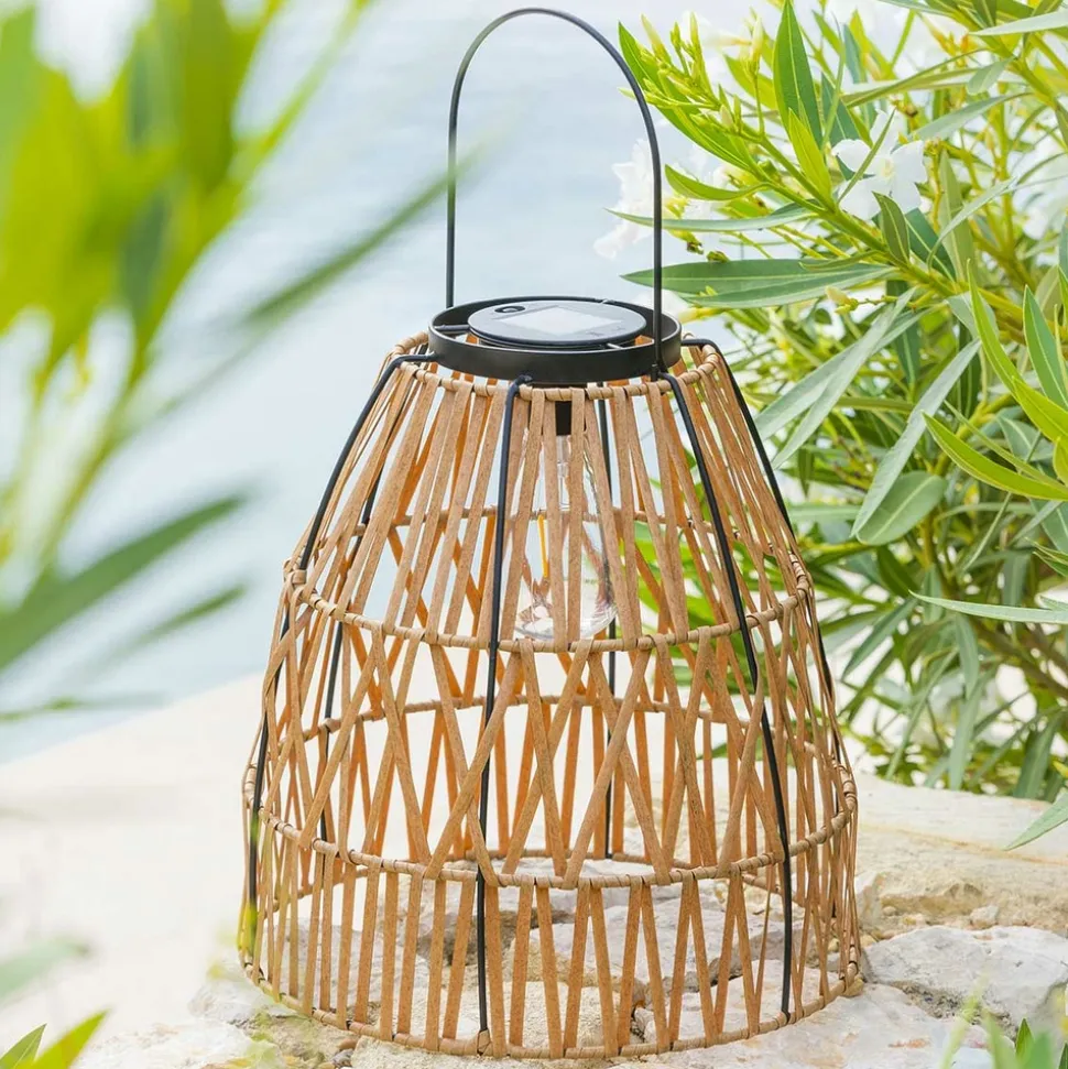 ATMOSPHERA CREATEUR D'INTERIEUR - Lampes à poser d'extérieur "esha" - métal - h32 - 5 cm