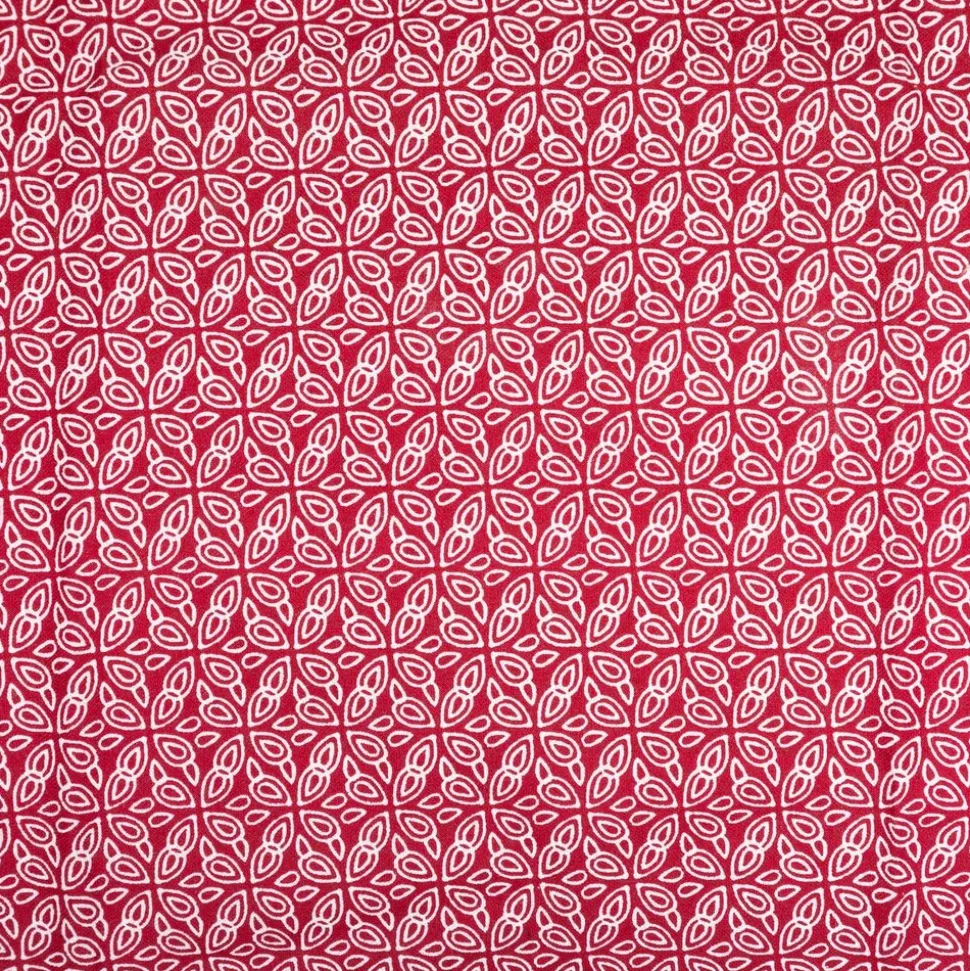 ATMOSPHERA CREATEUR D'INTERIEUR - Tablier imprimé "olia" - rouge - coton 60x80 cm