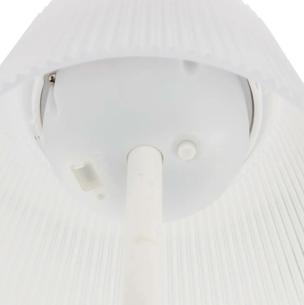 ATMOSPHERA CREATEUR D'INTERIEUR - Lampe d extérieur solaire et usb "katy" blanc h30cm