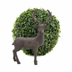 AUBRY GASPARD - Cerf en fonte marron