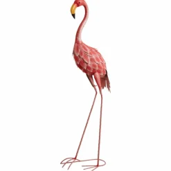 AUBRY GASPARD - Flamant rose en métal laqué lot de 2