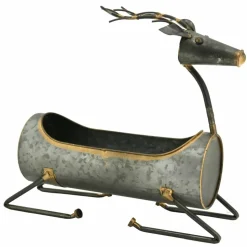 AUBRY GASPARD - Jardinière en métal cerf