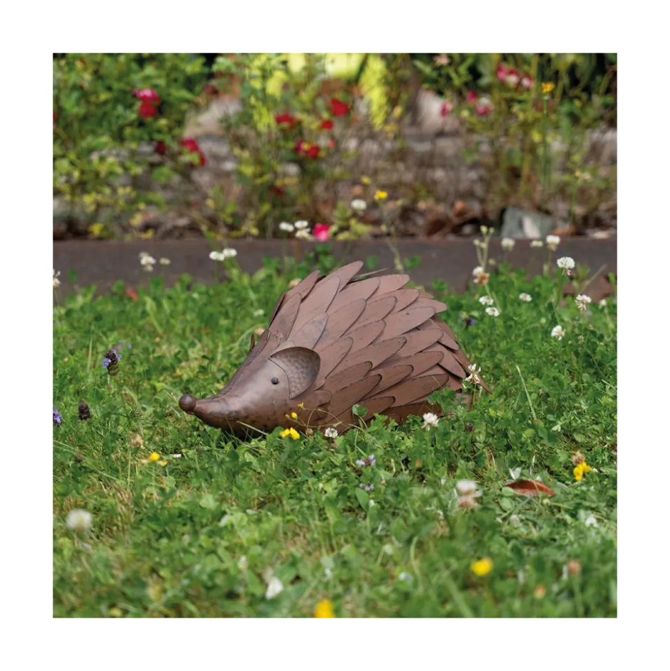 AUBRY GASPARD - Statue décorative en métal vieilli hérisson