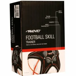 AVENTO - Accessoire d'entraînement pour football noir et rouge