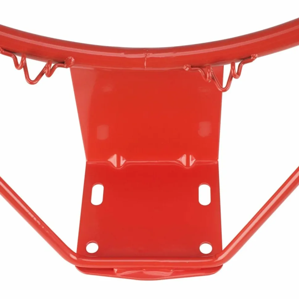 AVENTO - Cerceau de basket avec filet orange