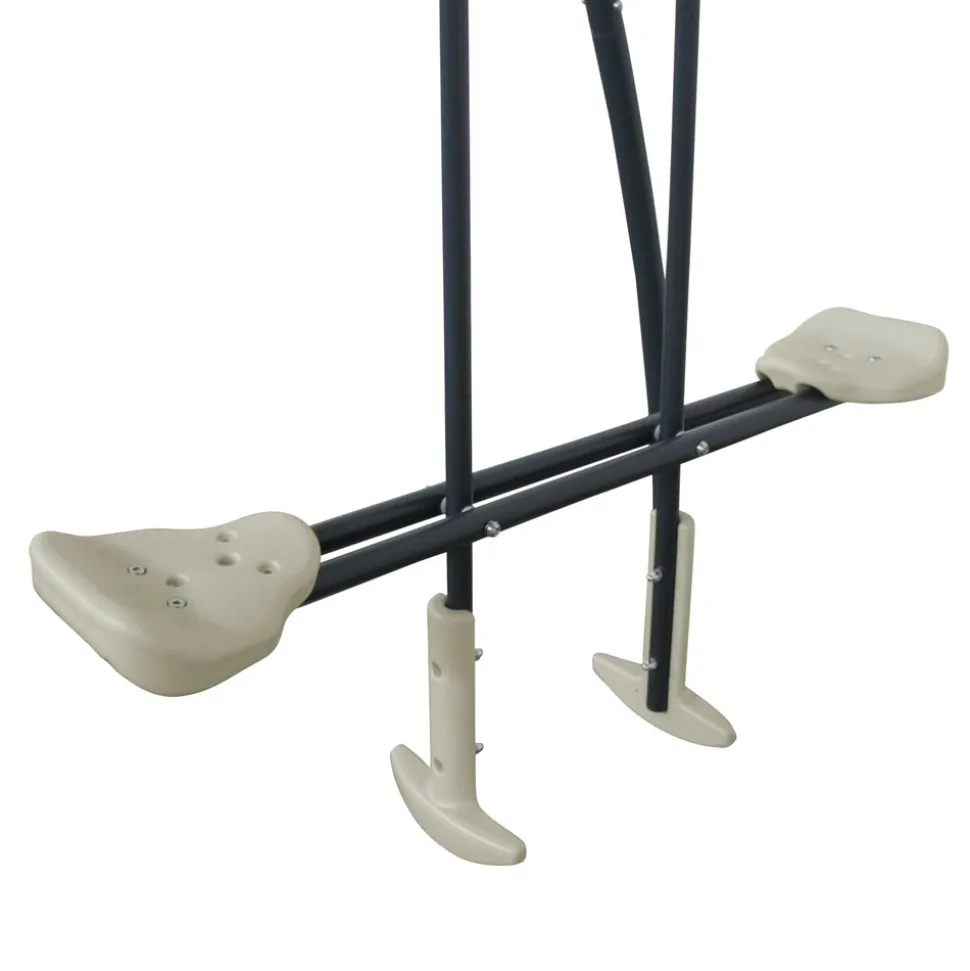 AXI - Axi set de balançoire en métal en anthracite & crème 3 agrès