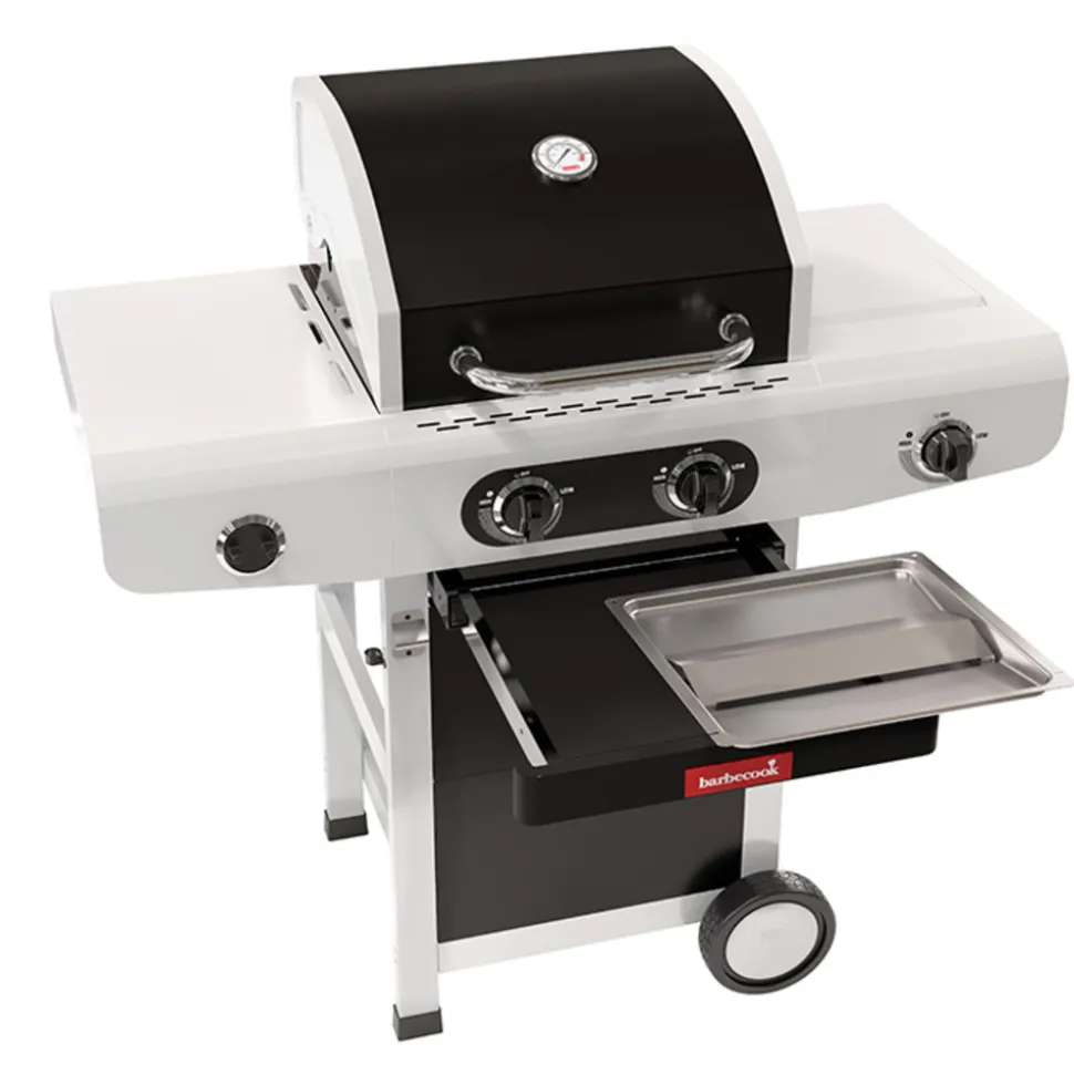 BARBECOOK - Barbecue à gaz barbecook siesta 210 black edition
