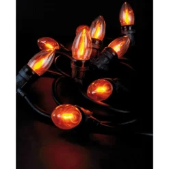 BASICS - Guirlande effet flamme, ip44, 10 led, 220v, distance entre led 40cm. Basics