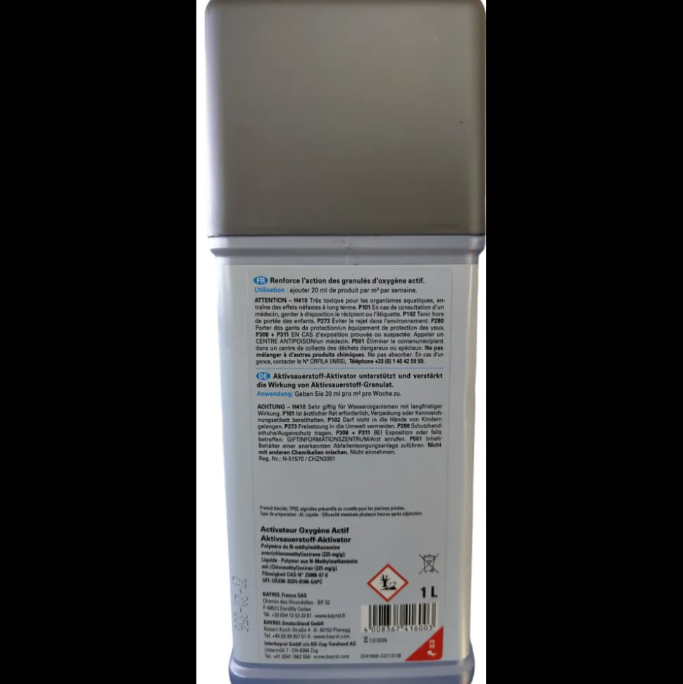 BAYROL - Bayrol activateur oxygène actif liquide 1l pour spa - 2241600