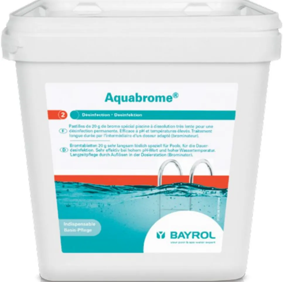 BAYROL - Bayrol brome lent pastille 20g 2x5kg - 2139344