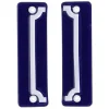 BEST FOR BOOTS - Cadre pour numéro de maison en fer émaillé (lot de 2)