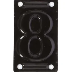 BEST FOR BOOTS - Numéro de maison en fer émaillé chiffre 8
