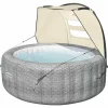 BESTWAY - Auvent de spa lay-z-spa 183x94x109 cm