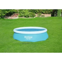 BESTWAY - Bâche à bulles ronde ou ovale pour piscine bestway