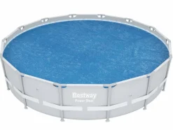 BESTWAY - Bâche solaire rond bestway, l.427 x l.427 cm
