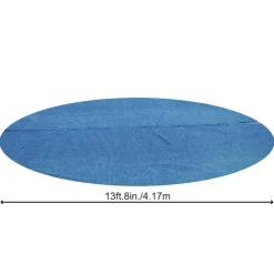 BESTWAY - Bâche solaire rond bestway, l.427 x l.427 cm