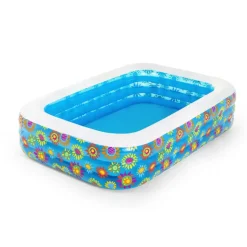 BESTWAY - Bestway piscine gonflable pour enfants bleu 229x152x56 cm